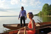 Michael (Erich Altenkopf, l.); Natascha (Melanie Wiegmann, r.)