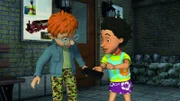 Mandy und Norman sind gespannt auf den Ausflug zum Pontypandy-Berg.