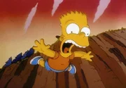 Bart ist Cecil auf die Schliche gekommen. Dafür hat ihn der Bösewicht in die Tiefe gestoßen.