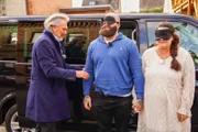 Esther und Adrian mit Michel Sawall (l.)