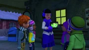 Frau Chen möchte den Kindern die Polarlichter zeigen.