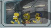 (v.l.n.r.) Bart; Lisa; Milhouse