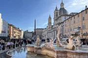 Leben auf der berühmten Piazza Navona