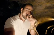 Eine Weinprobe in der berühmten Weingegend Tokaj.