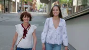Braut Elisa (r.) geht heute mit ihrer Mutter Manuela (l.) auf Brautkleid-Suche.
