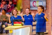 Das blaue Rateteam aus München/Deutschland freut sich auf einen ereignisreichen Quiztag bei "1, 2 oder 3".
