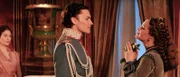 Sonia Petrovna (Prinzessin Sophie), Helmut Berger (Ludwig II.), Romy Schneider (Elisabeth von Österreich-Ungarn).