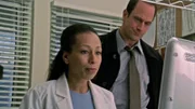 Nach der Obduktion des ermordeten Jungen, erklärt Melinda Warner (Tamara Tunie) ihren Befund. Damit die Ergebnisse für Elliot Stabler (Christopher Meloni) besser zu verstehen sind, visualisiert sie diese am Computer.