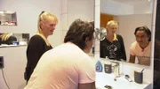 Steffi und Roland testen "Magnetische Wimpern und Eyeliner".