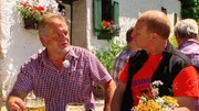 Gerhard Schlager und Harry Prünster auf der Kölblalm.