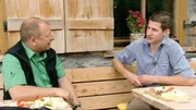 Harry Prünster auf der Hintenbachalm in Aschau.