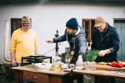 Thomas Nowak (Koch), Ingo Pertramer (Fotograf), Florian Holzer (Gastronomiekritiker).