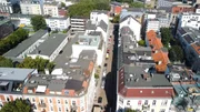 Gerade Linie durch die Großstadt: Der kleine Hamburger Durchschnitt.