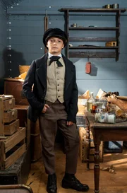 Porträt von Emile Cherif als junger Thomas Alva Edison.