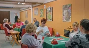 Diverse Begegnungsräume machen den Wohnpark besonders für ältere Menschen lebenswert.