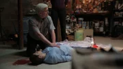 Ken performs CPR on Kristine.