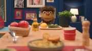 Zum Glück hat Moppi gerade keinen Humus, also Erde, gefuttert. Maya hat leckeren Hummus (mit zwei M) zubereitet.