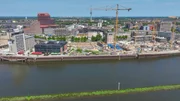 Auf der Bremer Überseeinsel entsteht auf dem Gelände der ehemaligen Kellogg-Fabrik ein kreatives neues Stadtviertel.