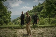 Biasha, China - Hazen with Guin and Jai.
