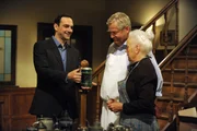 Mike Preissinger (Harry Blank), Jospeh (Wilhelm Manske) und Theresa Brunner (Ursula Erber).