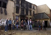 Jungendliche verteidigen ihr Jugendzentrum.