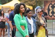 (v.li.): Greta Onieogou (Layla Keating), Bre-Z (Tamia ‚Coop‘ Cooper), Chelsea Tavares (Patience).