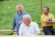 (v.li.): Gregor Seberg (Helmuth Nowak), Michael König (Lehrer Sternhagen), Gerald Votava (Toni Wöhrer).