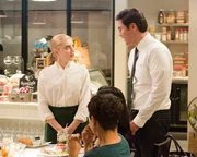 Meg Donnelly (Taylor Otto), Carly Hughes (Angela), Chris Aquilino (Stephan).