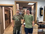 v.li.: Die Protagonisten Heinrich Althaler und Lukas Neier