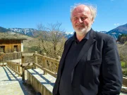 Lojze Wieser am Weingut der Familie Averoff.