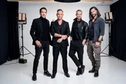 SRF DOK Die Supermister. v.l. Claudio Minder, Adel Abdel-Latif, Renzo Blumenthal, Tobias Rentsch.