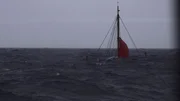 Draken im Sturm vor den F&auml;r&ouml;ern