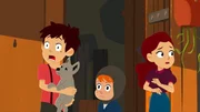 Die Kinder sind fassungslos. Wölfe sind auf dem Weg ins Dorf.