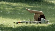 Der Park als Platz zum Entspannen…