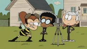v.li.: Luan, Clyde, Lincoln