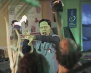 Tagtraum: J.D. (Zach Braff), Monster, wird gequält ...