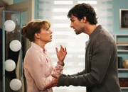 Wege zum Glück  Kapitel 423 Staffel 1, Episode 423 Nina ist empört über Max' Lügengeschichten: Gisa Zach als Nina, Jost Pieper als Max