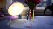 Der kleine Ratzefummel hat vor keinem Bild Respekt – er denkt, dass er immer alles wegratzeln muss. Aber dann zeichnen die Stifte doch ein Bild, das der Radiergummi auf keinen Fall wegradieren will.
