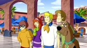 (l-r) Velma, Daphne, Fred, Shaggy, Scooby-Doo