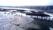 Die Donauinsel im Winter.