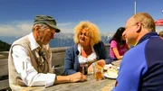 Robert Hafele, Heidi Kullnigg (Tulfeinalm) und Harry Prünster.