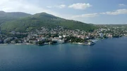 Drohnenaufnahme: Opatija.