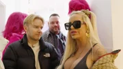 Ramón Wagner, Künstlermanager für Reality-Stars, mit Gina-Lisa Lohfink.