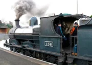 Dampflok 186 der "Railway Preservation Society of Ireland".