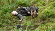 Der vermisste Schäfer Heinrich von Ruhburg (Winfried Hübner) hat einen Herzinfarkt erlitten. Seine Schafherde hat sich selbstständig gemacht.