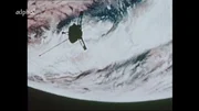 Das neue Weltbild unseres Planetensystems, betrachtet im Jahr 1976. Die Sonde vor Jupiter.