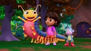 v.li.: Cynthia, Dora, Boots