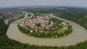 Die Altstadt von Wasserburg.