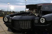 Monza's Camaro on race night.