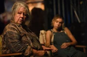 l-r: Squirrel (Noni Hazlehurst), Meg (Milly Alcock)